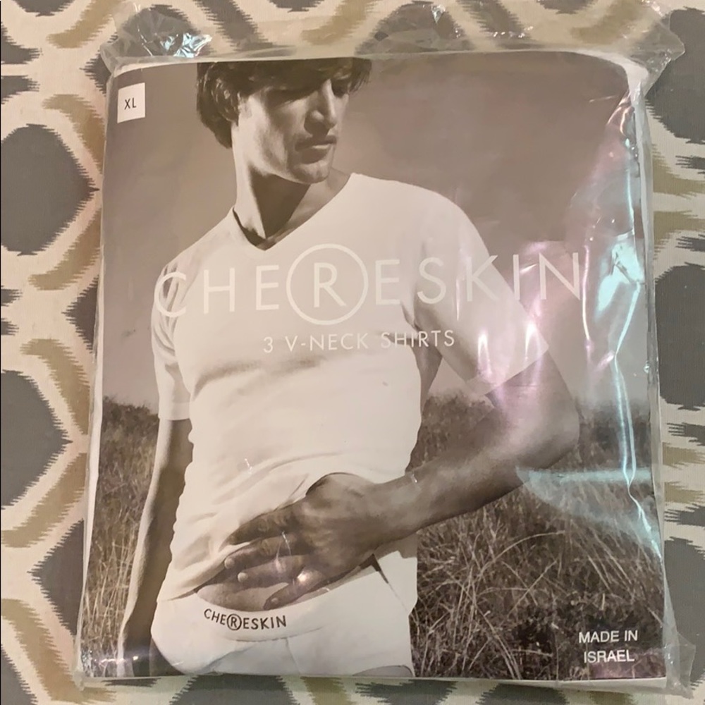 Extra large V-neck undershirts